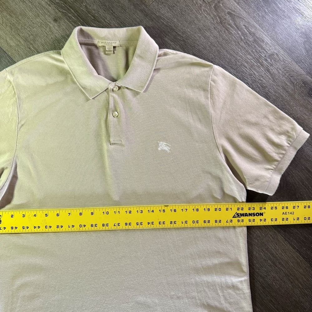 Burberry Brit Men's Cotton Polo Shirt Sz 2XL Short Sleeves Excellent! - Picture 8 of 9